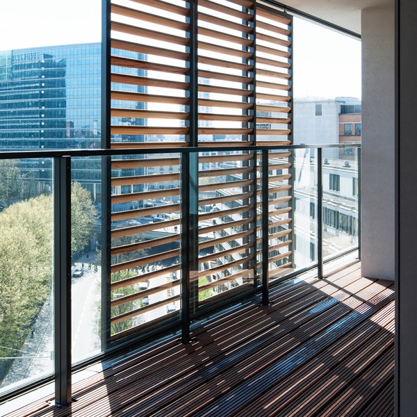 Photo for casestudy Case study on EN ISO 52016-1, Annex F, Solar shading reduction factors